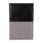 SET DE VIAJE DAEGU NEGRO 62000 (PLÁSTICO BÁSCULA / CURPIEL PORTA PASAPORTE E IDENTIFICADOR DE MALETAS) - Image 3