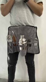 SET BARMAN GRIS (HO 059 - POLIÉSTER/ACERO INOXIDABLE) - Image 5