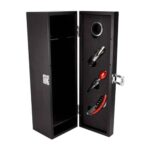 SET PARA VINOS CABERNET NEGRO 851056 (MADERA / METAL)