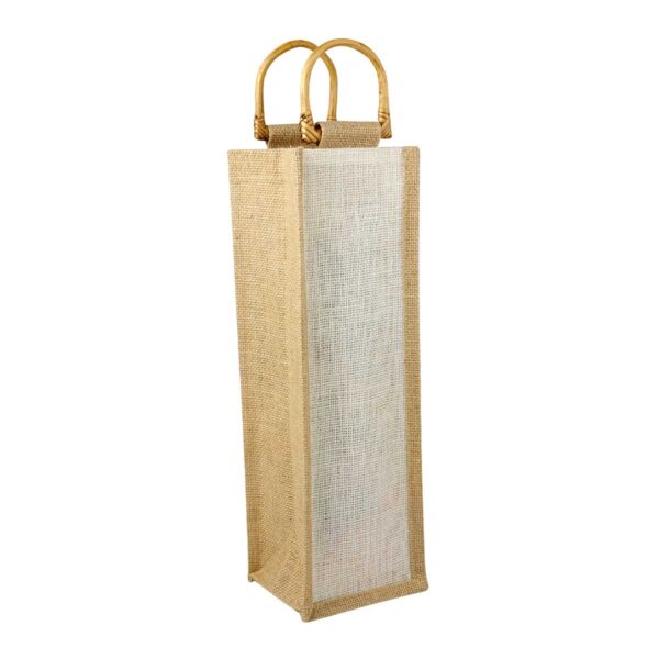 ESTUCHE PARA VINOS PALERMO BEIGE 86400 (YUTE) - Imagen 5