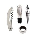 SET PARA VINOS PAMPLONA CAFE 98641 (CURPIEL / METAL / TERCIOPELO) - Image 4