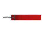 LLAVERO METALICO ROD A2120 ROJO (ALUMINIO / A2120.04 /  ARTICULOS PROMOCIONALES)