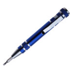 DESARMADOR TIPO PLUMA BARREL A2138 AZUL (ALUMINIO / A2138.09 /  ARTICULOS PROMOCIONALES)