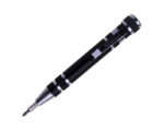 DESARMADOR TIPO PLUMA BARREL A2138 NEGRO (ALUMINIO / A2138.02 /  ARTICULOS PROMOCIONALES)