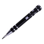 DESARMADOR TIPO PLUMA BARREL A2138 NEGRO (ALUMINIO / A2138.02 /  ARTICULOS PROMOCIONALES)