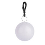 IMPERMEABLE EN ESFERA LUCCA A2145 BLANCO (PLÁSTICO / A2145.01 /  ARTICULOS PROMOCIONALES)