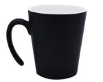 TAZA CONICA MATE 12 OZ MALBEC A2153 BLANCO (CERÁMICA / A2153.01 /  ARTICULOS PROMOCIONALES)