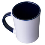 TAZA CONICA BICOLOR 14 OZ BICOLOR ARLES A2154 COBALTO (CERÁMICA / A2154.12 /  ARTICULOS PROMOCIONALES)