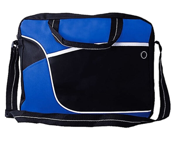 BOLSA TIPO PORTAFOLIO MARLENE A2166 AZUL (Poliéster 600D)