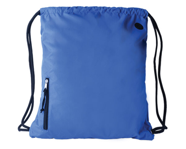 BOLSA TIPO MORRAL BADANO A2167 AZUL (Poliéster Pongee)