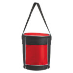 HIELERA CIRCULAR BOREAL A2168 ROJO (POLIESTER 600D / PEVA / A2168.04 /  ARTICULOS PROMOCIONALES)