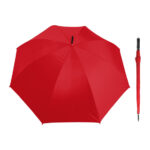 PARAGUAS MONTEVIDEO A2177 ROJO (POLIÉSTER / METAL / A2177.04 /  ARTICULOS PROMOCIONALES)