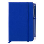 LIBRETA CON BOLIGRAFO AITANA A2182 AZUL (LIBRETA: CARTÓN PLASTIFICADO / BOLÍGRAFO: ALUMINIO / A2182.09 /  ARTICULOS PROMOCIONALES)