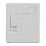 ROMPECABEZAS PLASTICO CREATIVE A2215 BLANCO (PLÁSTICO ABS / A2215.01 /  ARTICULOS PROMOCIONALES)