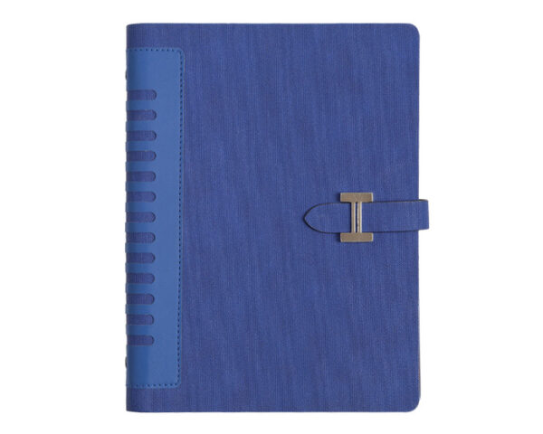 ORGANIZADOR 100 HOJAS RAYADAS EVERNOTE A2224 AZUL (Curpiel Texturizado)