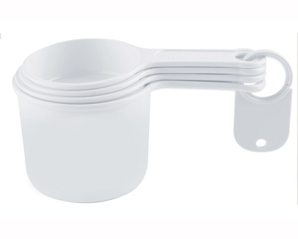 SET DE 4 TAZAS MEDIDORAS MESURITA A2244 BLANCO (Plástico PP)