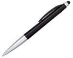 BOLÍGRAFO DE PLÁSTICO CON TOUCH TAU A2247 NEGRO (PLÁSTICO / A2247.02 /  ARTICULOS PROMOCIONALES)