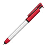 BOLÍGRAFO DE PLÁSTICO CON TOUCH ADAM A2248 ROJO (PLÁSTICO / A2248.04 /  ARTICULOS PROMOCIONALES)