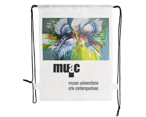 MORRAL ECOLOGICO P/SUBLIMACION LEIS A2268 BLANCO (Non Woven) - Imagen 2