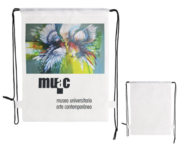 MORRAL ECOLOGICO P/SUBLIMACION LEIS A2268 BLANCO (Non Woven) - Imagen 3