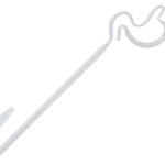 BOLÍGRAFO DE PLÁSTICO STOMACH A2276 BLANCO (PLÁSTICO / A2276.01 /  ARTICULOS PROMOCIONALES)