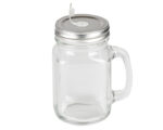 TARRO DE VIDRIO 450 ML FIZZ A2281 TRANSPARENTE SIN POPOTE (VASO: VIDRIO / TAPA: ALUMINIO / A2281.00 /  ARTICULOS PROMOCIONALES)