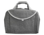 BOLSA MALETIN PARA LAPTOP ROCHESTER A2292 GRIS (POLICANVAS / A2292.22 /  ARTICULOS PROMOCIONALES)