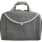 BOLSA MALETIN PARA LAPTOP ROCHESTER A2292 GRIS (POLICANVAS / A2292.22 /  ARTICULOS PROMOCIONALES)