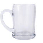 TARRO CERVECERO 12 OZ CASINO A2312 TRANSPARENTE (VIDRIO / A2312.19 /  ARTICULOS PROMOCIONALES)