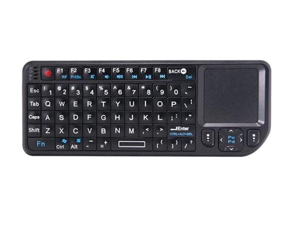 MINI TECLADO INALÁMBRICO INDEX A2318 NEGRO (Plástico ABS)