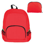 NOVEDOSA MOCHILA DENVER A2327 ROJO (POLIÉSTER 210D / A2327.04 /  ARTICULOS PROMOCIONALES)