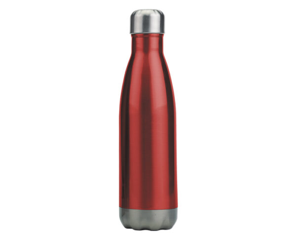 TERMO DOBLE PARED ACERO INOX. PRESTON A2333 ROJO (Acero inoxidable 304)