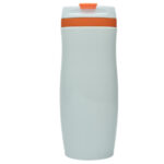 TERMO DE ACERO INOXIDABLE DE 400 ML. ZEKI A2337 NARANJA (ACERO INOXIDABLE / A2337.03 /  ARTICULOS PROMOCIONALES)