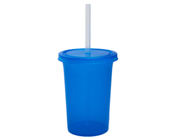 VASO DE PLÁSTICO OLAS A2341 AZUL (Plástico PP)