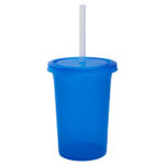 VASO DE PLÁSTICO OLAS A2341 AZUL (PLÁSTICO PP / A2341.39 /  ARTICULOS PROMOCIONALES)
