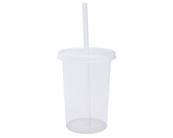 VASO DE PLÁSTICO OLAS A2341 TRANSPARENTE (Plástico PP)