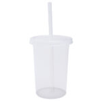 VASO DE PLÁSTICO OLAS A2341 TRANSPARENTE (PLÁSTICO PP / A2341.19 /  ARTICULOS PROMOCIONALES)