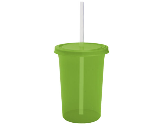 VASO DE PLÁSTICO OLAS A2341 VERDE CLARO (Plástico PP)