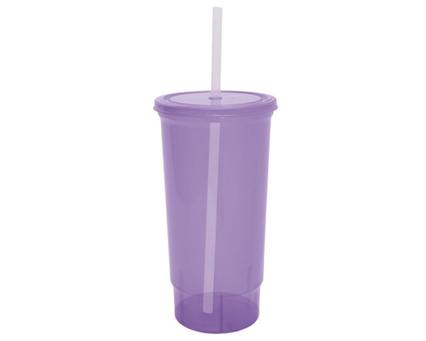 VASO DE PLÁSTICO BACHELOR A2342 LILA (Plástico PP)