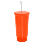 VASO DE PLÁSTICO BACHELOR A2342 NARANJA (PLÁSTICO PP / A2342.30 /  ARTICULOS PROMOCIONALES)
