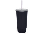 VASO DE PLÁSTICO BACHELOR A2342 NEGRO (PLÁSTICO PP / A2342.02 /  ARTICULOS PROMOCIONALES)