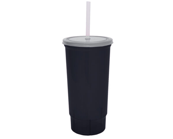 VASO DE PLÁSTICO BACHELOR A2342 NEGRO (Plástico PP)