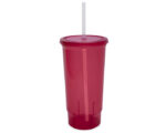 VASO DE PLÁSTICO BACHELOR A2342 ROJO (PLÁSTICO PP / A2342.04 /  ARTICULOS PROMOCIONALES)