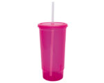 VASO DE PLÁSTICO BACHELOR A2342 ROSA (PLÁSTICO PP / A2342.37 /  ARTICULOS PROMOCIONALES)
