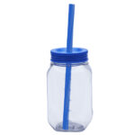 VASO DE PLÁSTICO DRINKING A2343 AZUL (PLÁSTICO PET / A2343.09 /  ARTICULOS PROMOCIONALES)