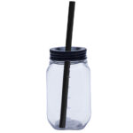 VASO DE PLÁSTICO DRINKING A2343 NEGRO (PLÁSTICO PET / A2343.02 /  ARTICULOS PROMOCIONALES)