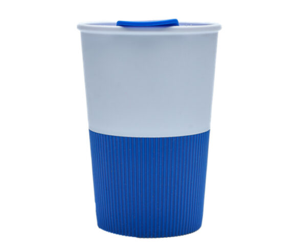 VASO DE PLASTICO EXPRESO A2345 AZUL (Non Woven)