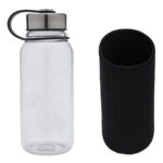 CILINDRO DE VIDRIO BOROSILICATO 1000 ML. BERKER A2352 TRANSPARENTE (CILINDRO: VIDRIO BOROSILICATO // FUNDA: NEOPRENO / A2352.19 /  ARTICULOS PROMOCIONALES)