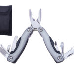 HERRAMIENTA PLEGABLE DEMIR A2356 GRIS (ACERO INOXIDABLE / ALUMINIO / A2356.14 /  ARTICULOS PROMOCIONALES)