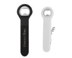 DESTAPADOR CON SACACORCHOS OPENER A2371 NEGRO (PLÁSTICO ABS / ACERO INOXIDABLE / A2371.02 /  ARTICULOS PROMOCIONALES) - Image 3
